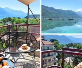 Up there "apartment 200m from the lake terrace lake view