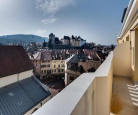 Le Panoramique - 75 sq m apartment with balcony in the heart of Annecy