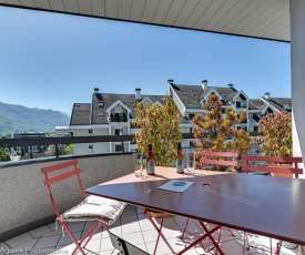 Le Thélème - Appartement Duplex à Annecy balcon & parking à 800m du Lac