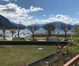 CHEZ JACQUES - terrasse avec vue lac et montagne