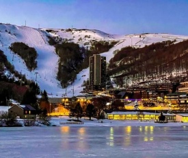 Authentique chalet vue sur le lac et les pistes