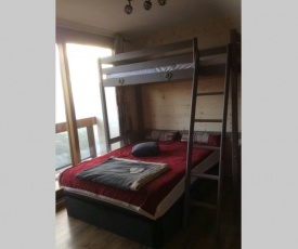 Logement 5 pers. Soyouz classé 2** skis aux pieds