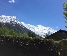 Studio au calme avec jardin et vue Mont-Blanc